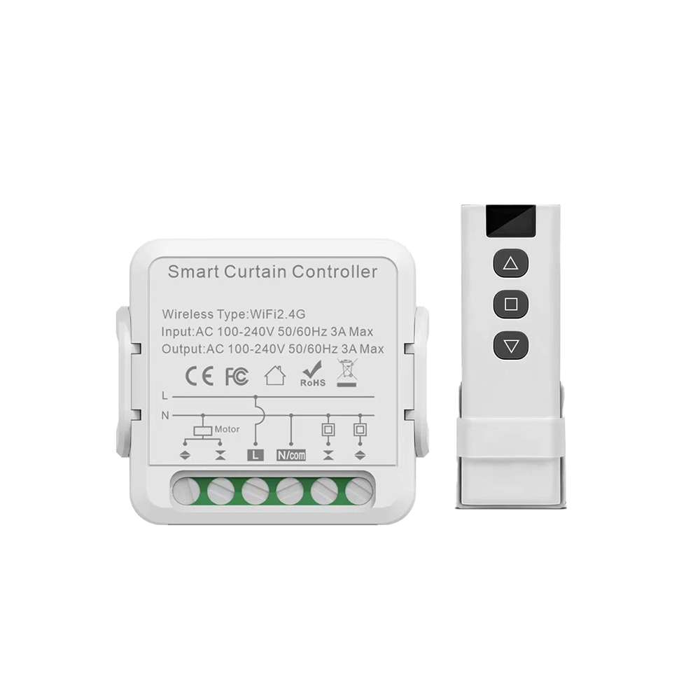 Wifi Rf Curtain Switch With Remote
