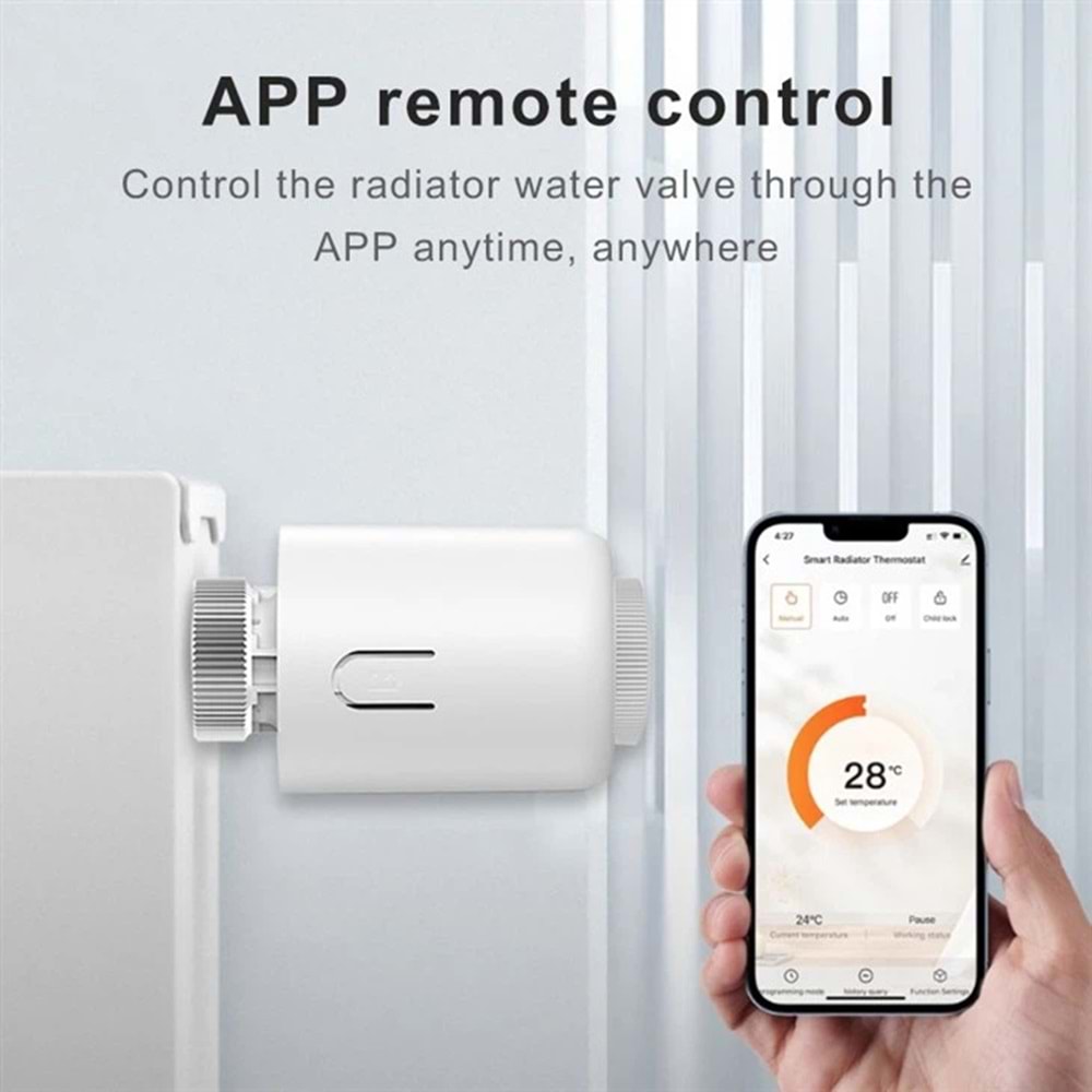 Zigbee Thermostatic Radiator Valve