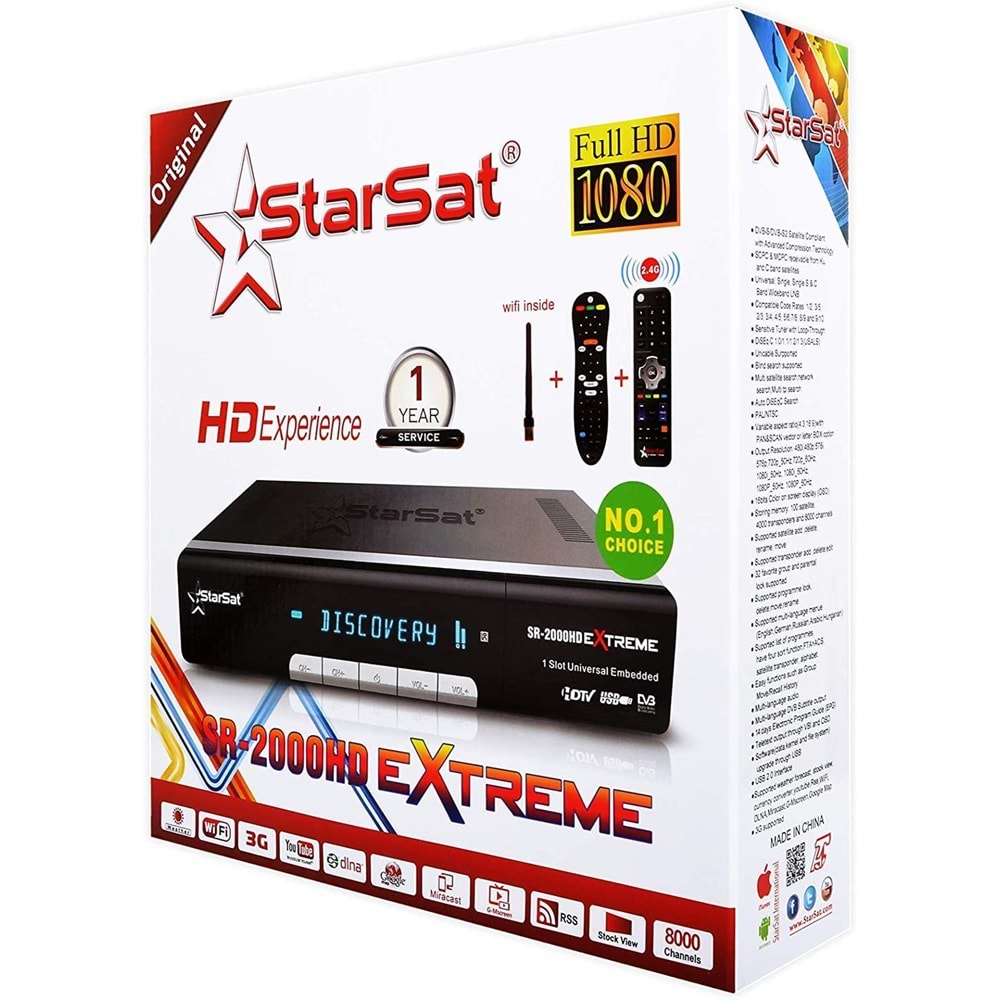 Starsat 2000 EXTREME Ethernet