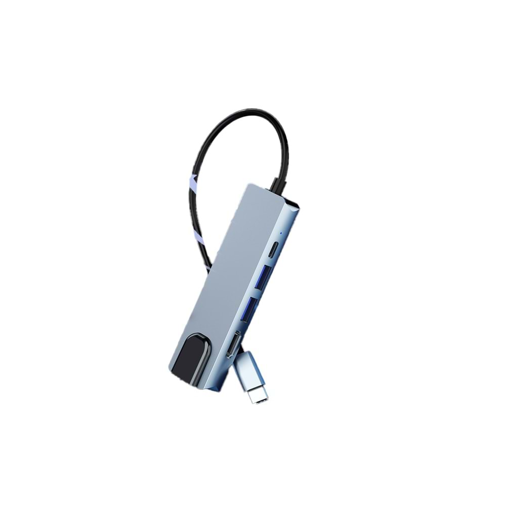 TYPE C HUB, 5IN1 USB-C HUB, GT-HUBC-4IN1A