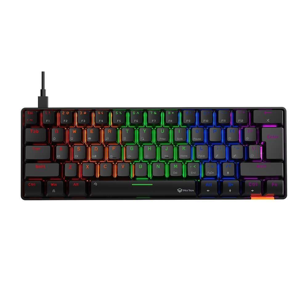 Meetion MK005 60% GAMING KEYBOARD Black