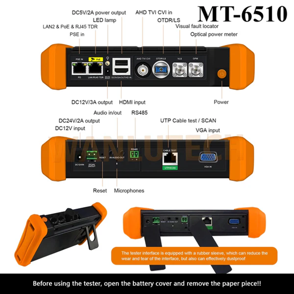 OTDR TESTER MT-6510(1310/1550,28/26dB)