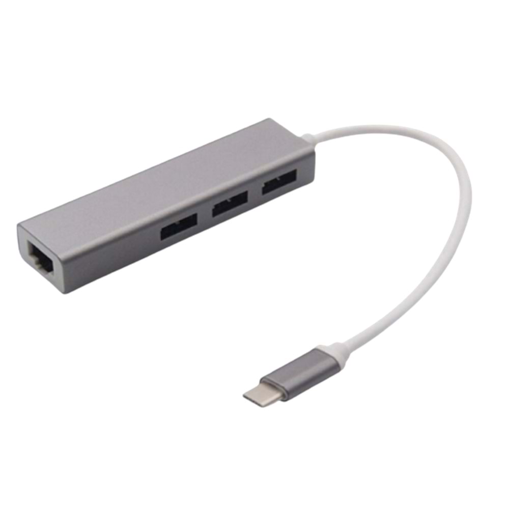 KONVERTER Type-c to USB 2.0 Lan Adapter
