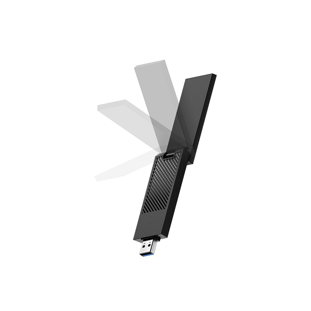 AX5400 High-Gain USB 3.0 Wi-Fi 6E Adapter