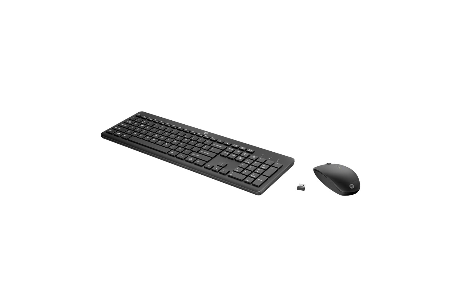 HP Keyboard & Mouse Wireless, Combo, 230