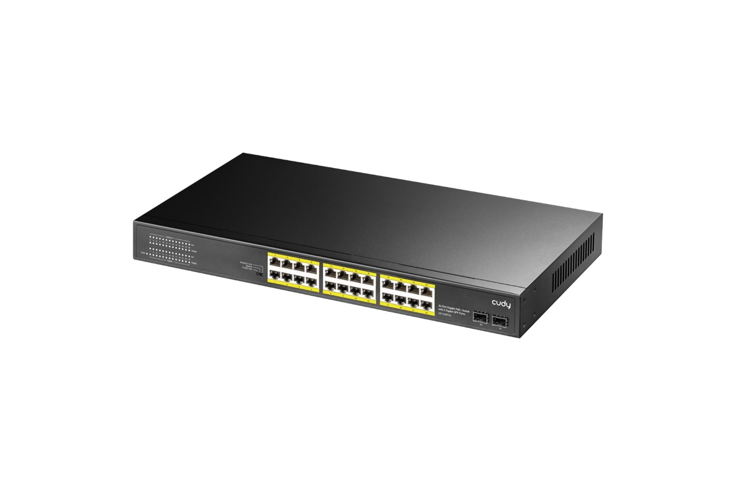 GS1028PS2 24-Port Gigabit PoE+ Switch with 2 SFP ports 300W