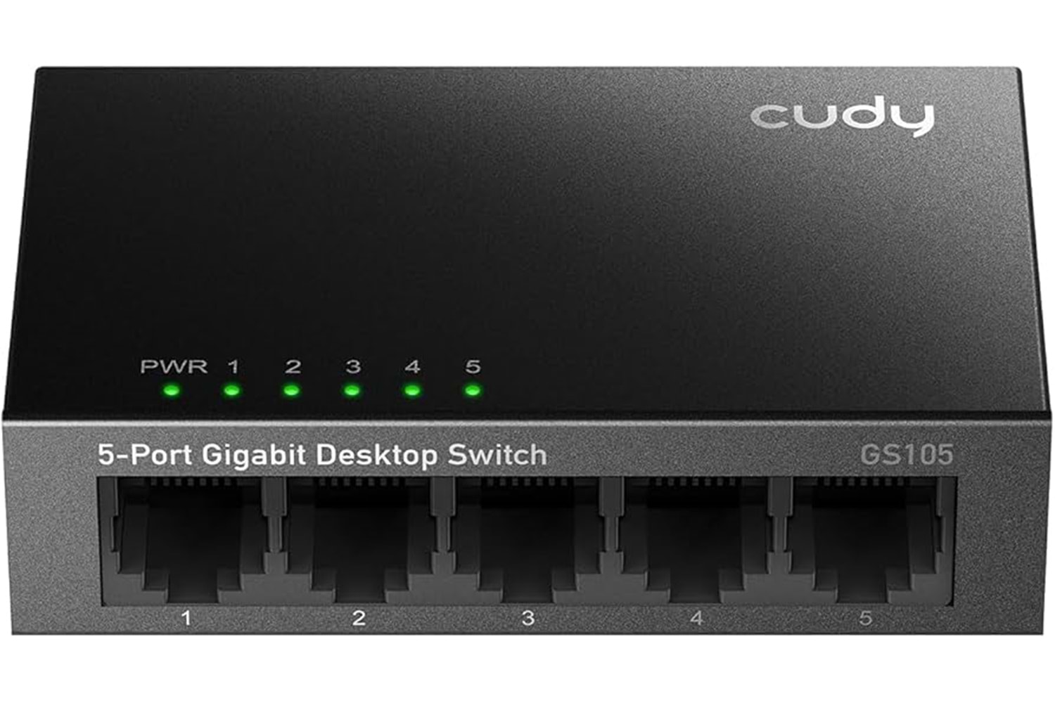 GS105 5-Port Gigabit Unmanaged Switch Metal