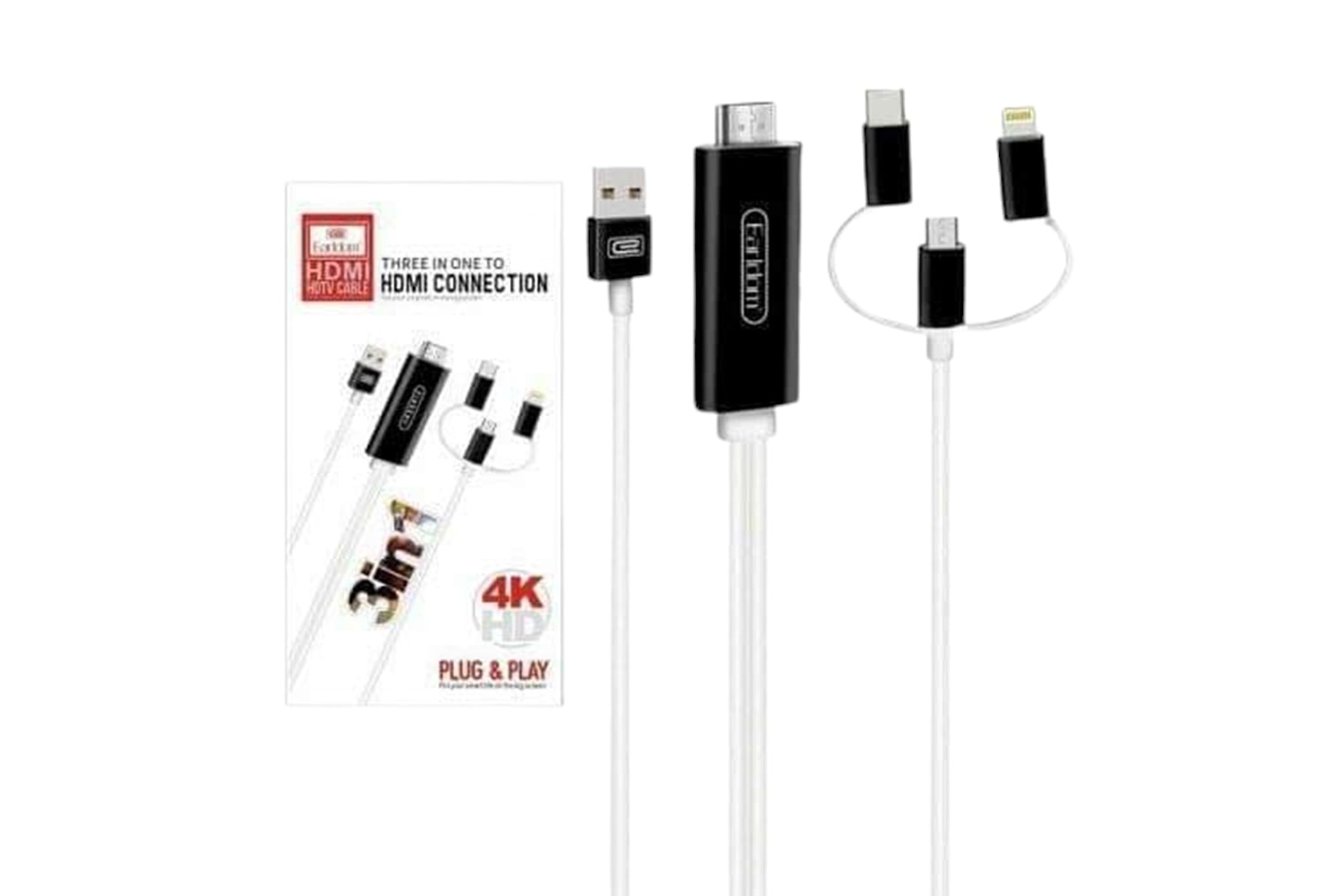 Earldom Three In one To HDMI Connection – ET-W13