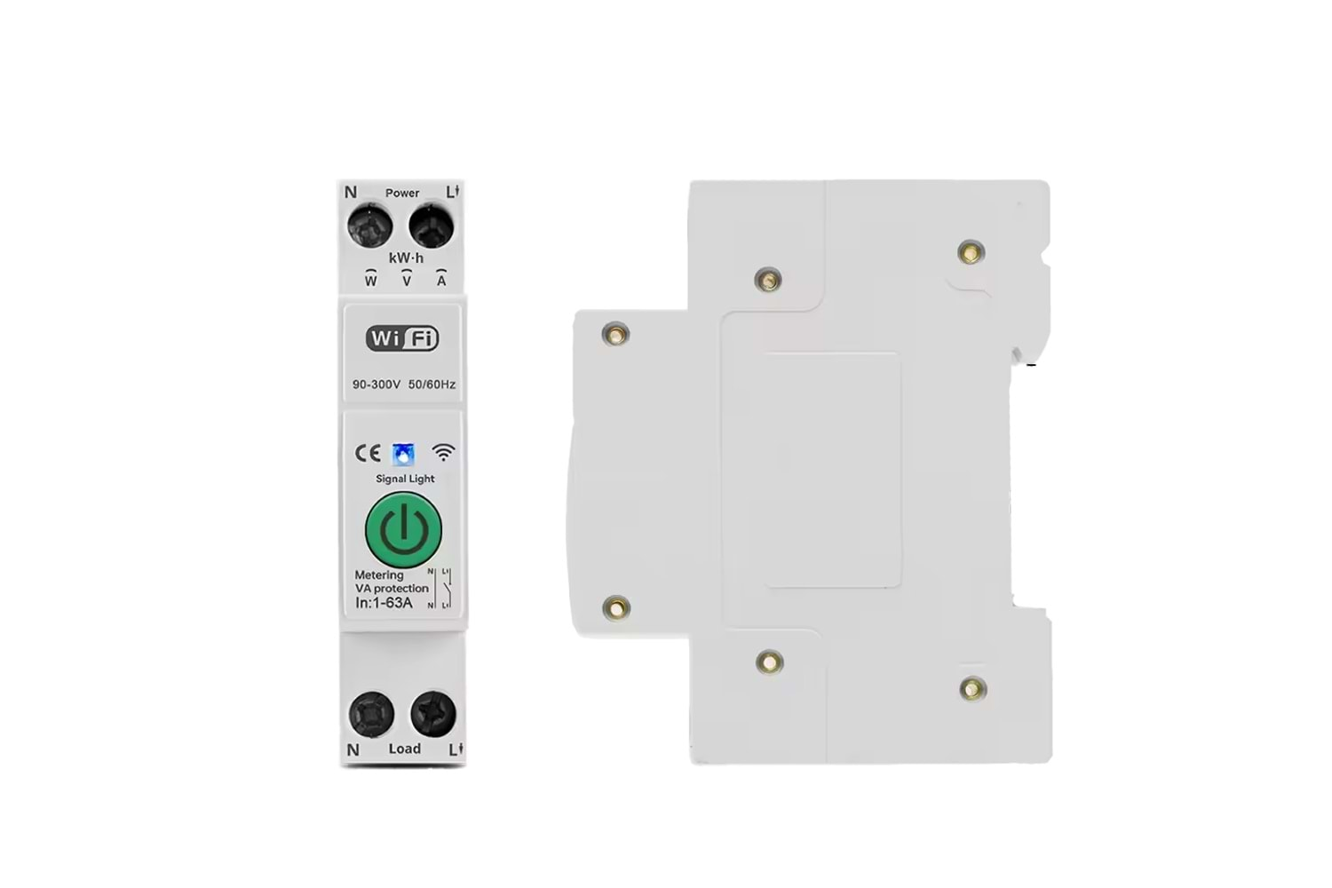 Single Phase WIFI Smart Circuit Breaker & Energy Meter