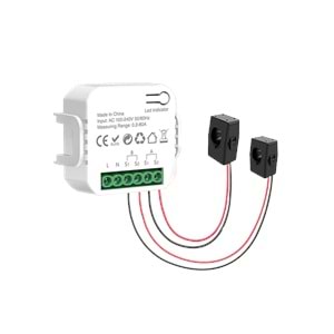 Smart Energy Monitor, Bilateral Energy Meter, with 2PCS 80A CT Current Transformers Clamps