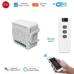Wifi Rf Curtain Switch With Remote