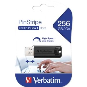 256GB PinStripe USB 3.2 Gen 1 Flash Drive