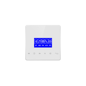 Amplifikator Muri 4x25W Bluetooth TF AUX FM, Ekran LCD 2.8″ | A2Z