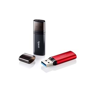 Apacer Flash Drive AH25B, 3.1 GEN 1, 64GB, Metallic Black