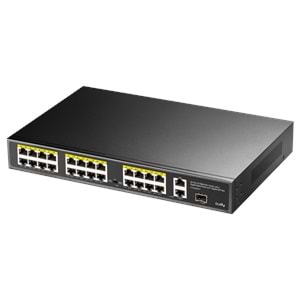 FS1026PS1 24-Port 10/100M PoE+ Switch 300W