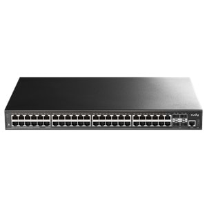 48-Port Layer 3 Managed Gigabit Switch with 4 10G SFP Slots