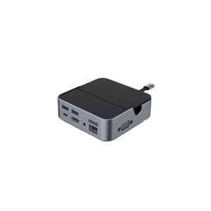 Type C Hub , 9 in 1 Vetical , #GT-HUBC-9IN1-S02
