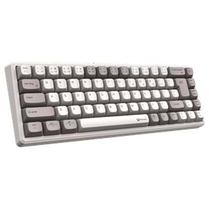 65% Tri-Mode Wireless RGB Mechanical Keyboard MK12 White