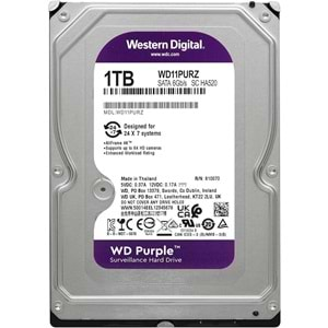 Western Digital 1TB WD Purple Surveillance Internal