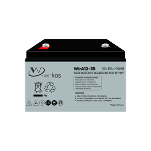 Battery 12V/35AH AGM battery WirA12-35