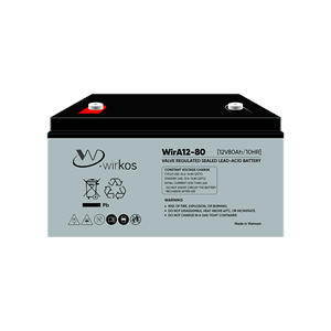 Battery 12V/80AH AGM battery WirA12-80