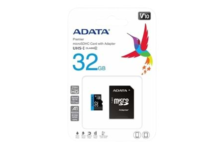 MicroSDHC Card with Adapter UHS-I