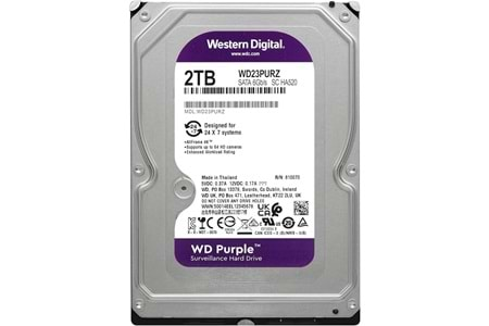 Western Digital 2TB WD Purple Surveillance Internal