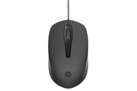 HP Mouse Wired 100, Black