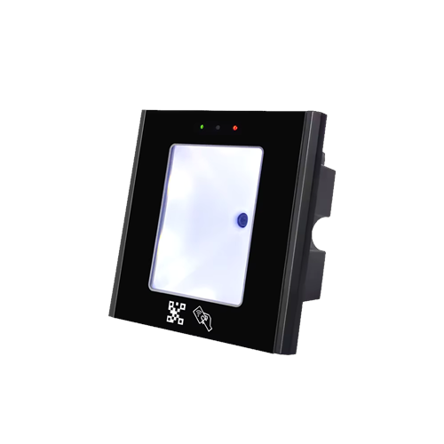 Lexues skanues QR + lexues kartelash RFID Mifare 13.56 MHz, dalje Wiegand - ACM-QR80-B+IC Card (AR031)