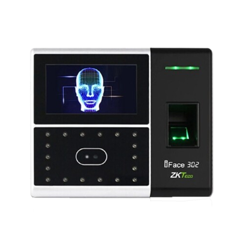 Terminal kontrolli qasjeje me njohje fytyre dhe gjurmë gishti iFace302-S - ACM-iFace302-S (AR056)