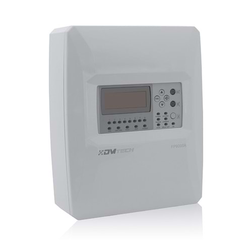 Addressable fire alarm panel, metal box