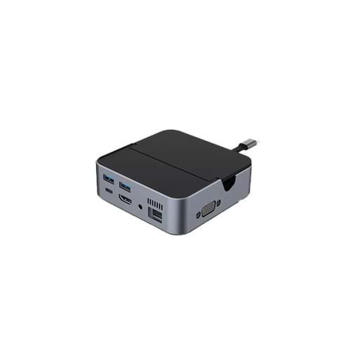 Type C Hub , 9 in 1 Vetical , #GT-HUBC-9IN1-S02