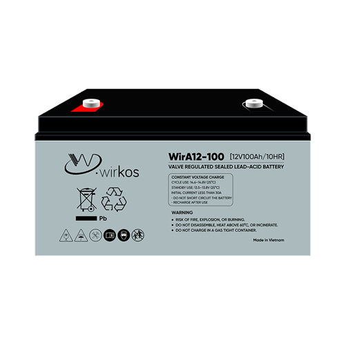 Battery 12V/100AH AGM battery WirA12-100