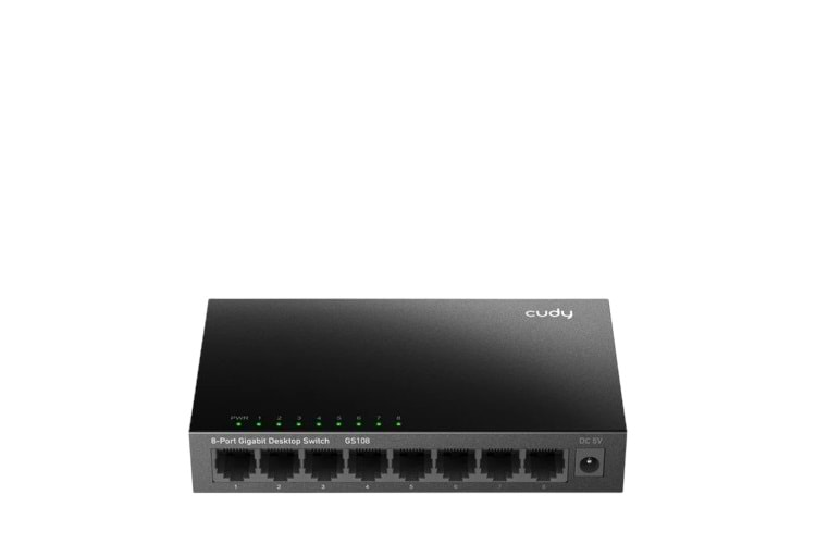 GS108 8-Port Gigabit Unmanaged Switch Metal