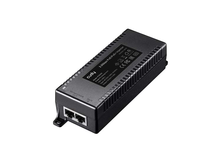 30W 2.5Gbps PoE+/PoE Injector