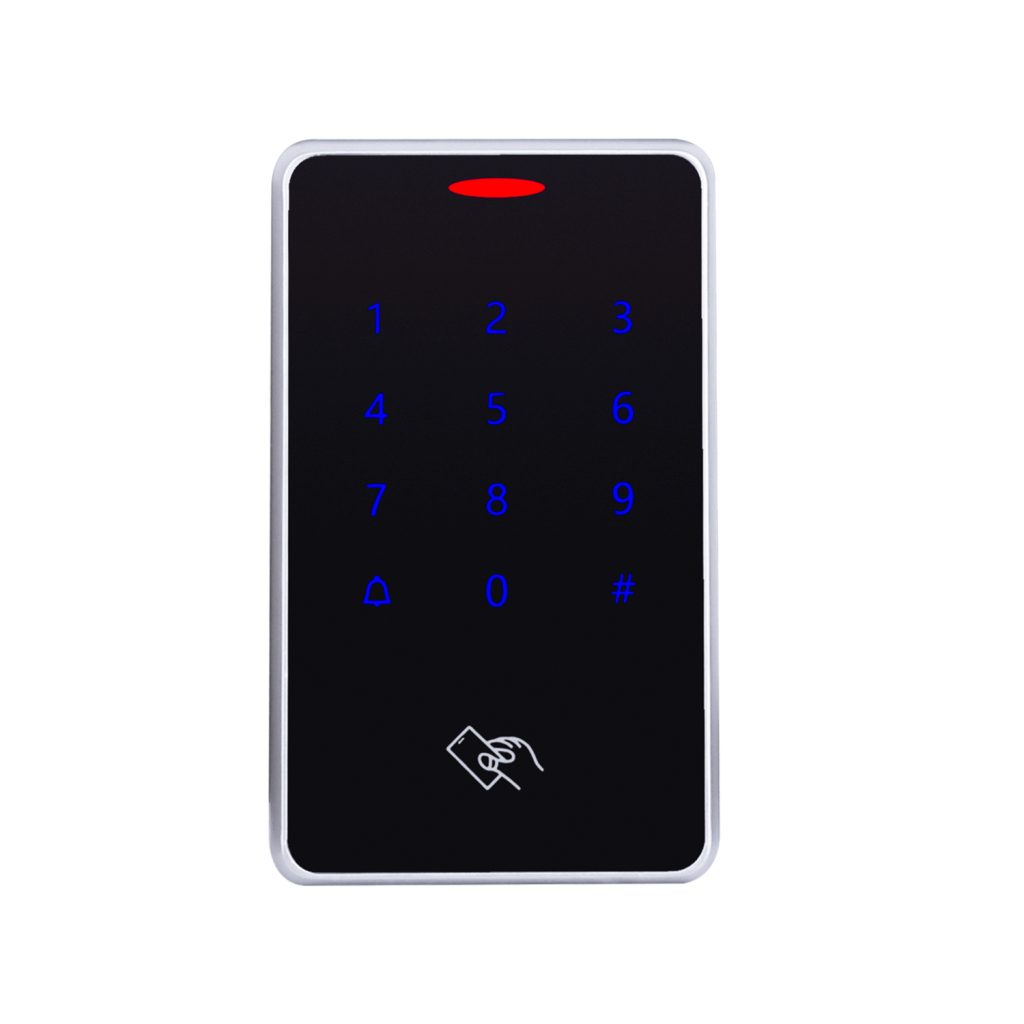 Kontroller qasjeje RFID EM 125 kHz me tastierë touch dhe kasë metalike - ACM-618A-EM (Metal Case Touch Keypad) (AR040)
