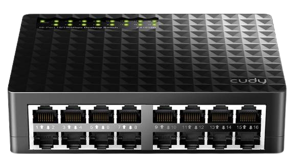 16-Port 10/100 Mbps Desktop Switch
