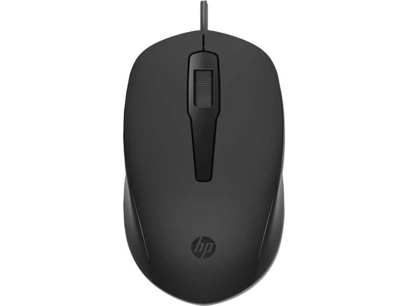 HP Mouse Wired 150, Black